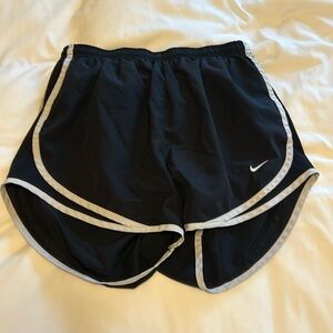 Black Nike tempo shorts